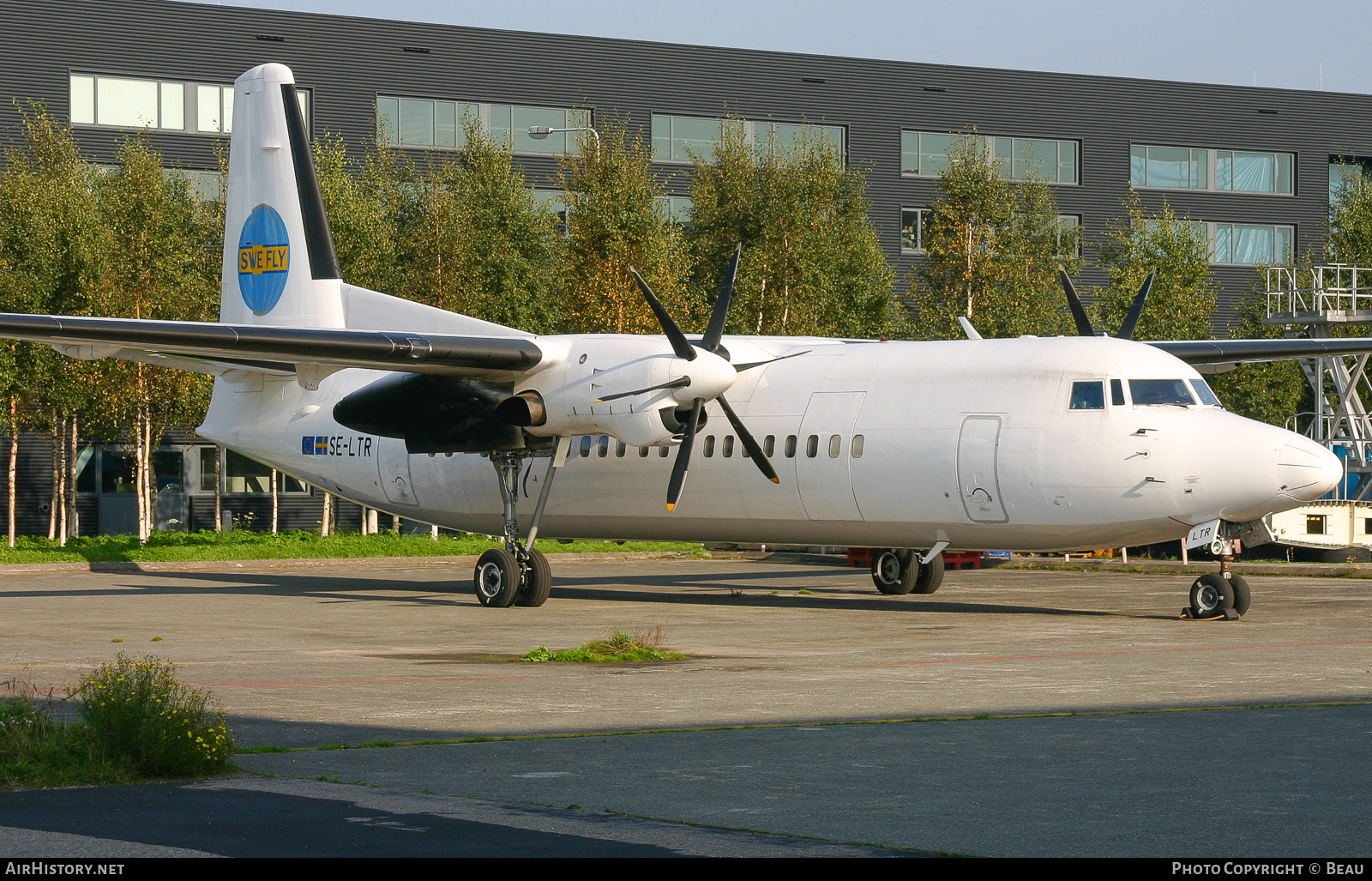 Aircraft Photo of SE-LTR | Fokker 50 | Swe Fly | AirHistory.net #611336