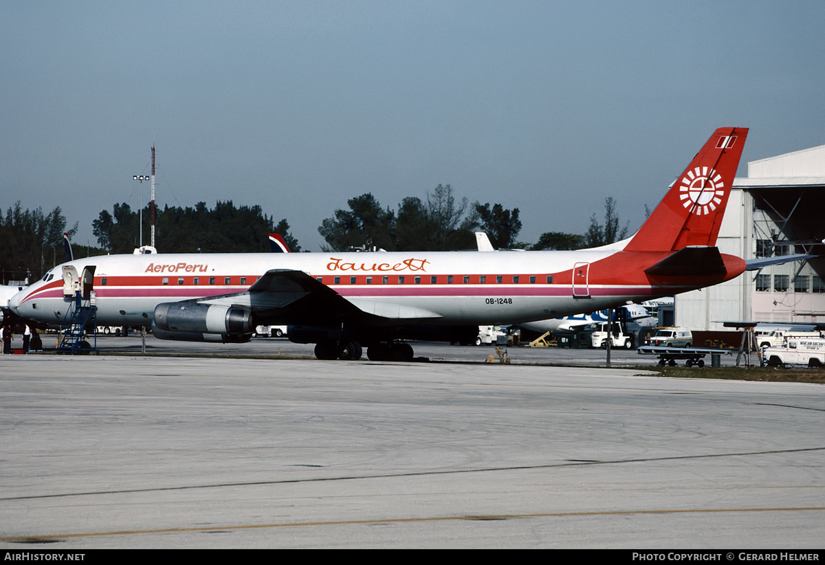 Aircraft Photo of OB-1248 | McDonnell Douglas DC-8-62H | AeroPeru | AirHistory.net #611353