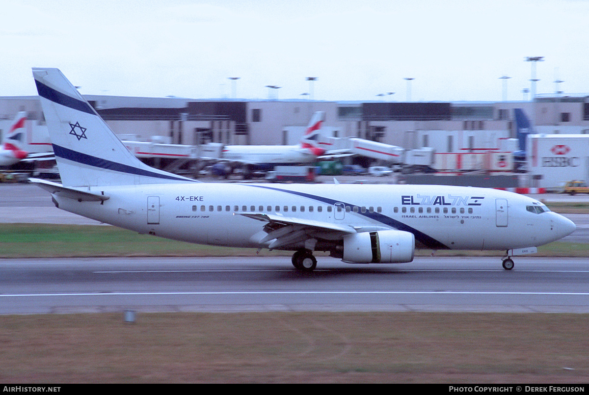 Aircraft Photo of 4X-EKE | Boeing 737-758 | El Al Israel Airlines | AirHistory.net #611361