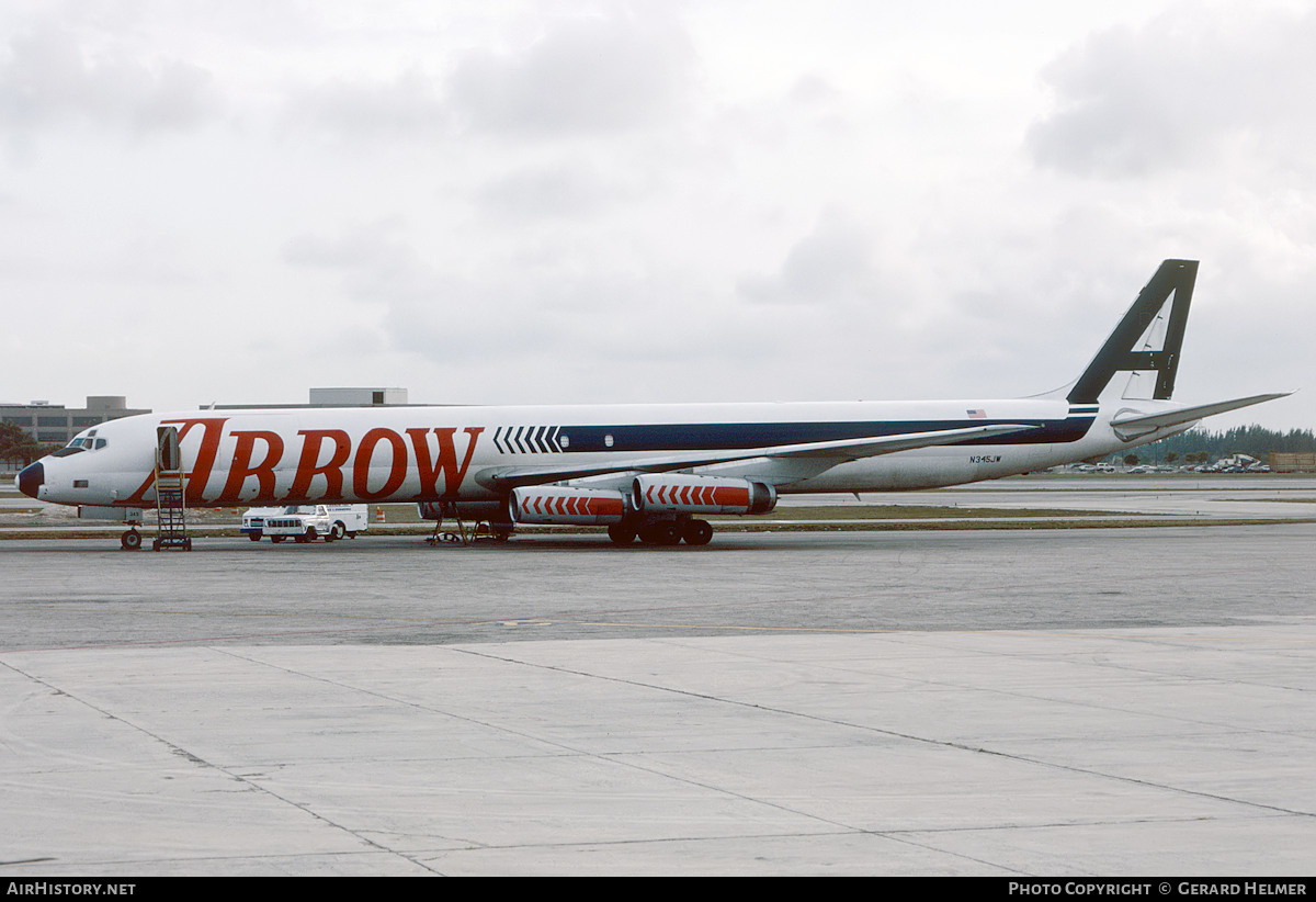 Aircraft Photo of N345JW | McDonnell Douglas DC-8-63(F) | Arrow Air | AirHistory.net #611362