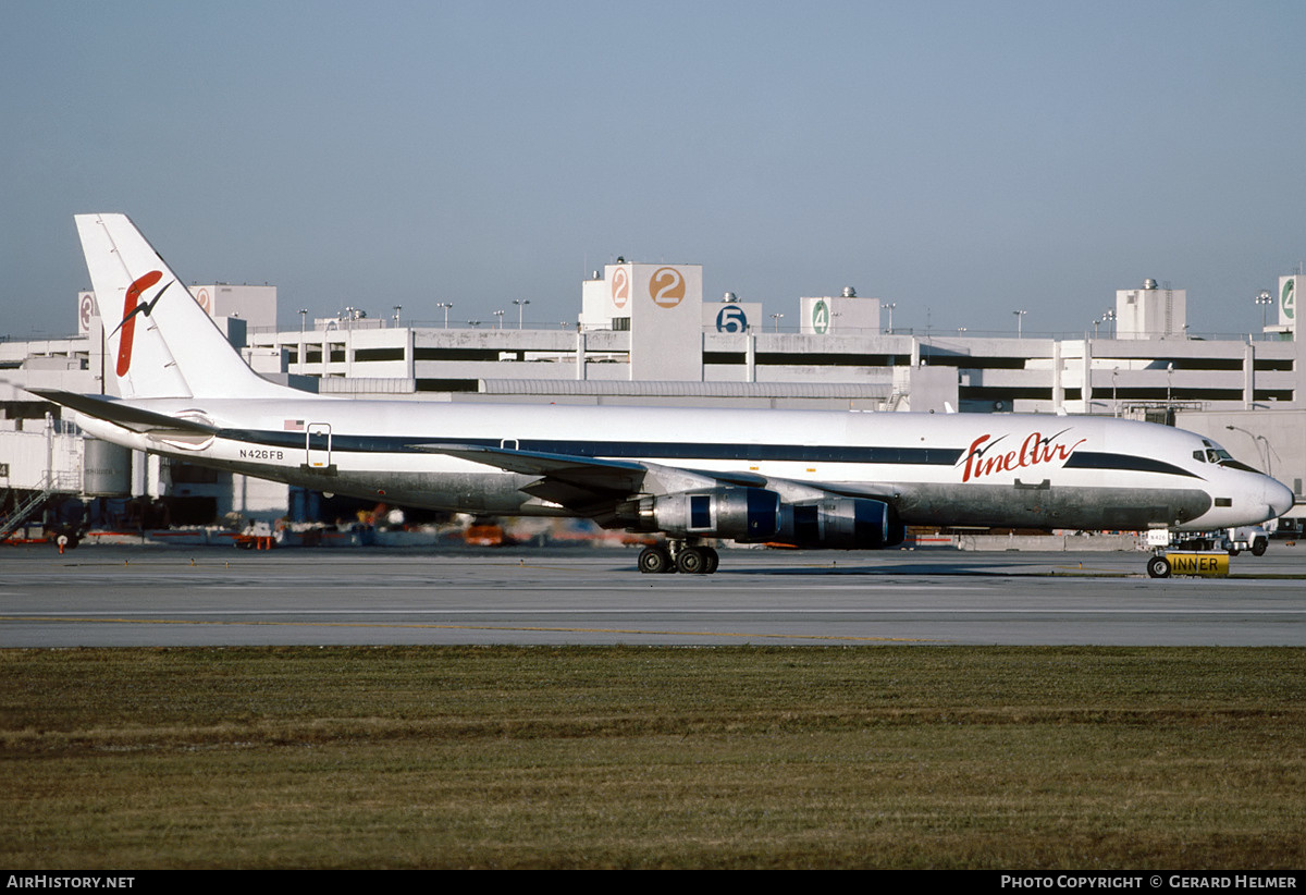 Aircraft Photo of N426FB | Douglas DC-8-54CF Jet Trader | Fine Air | AirHistory.net #611371