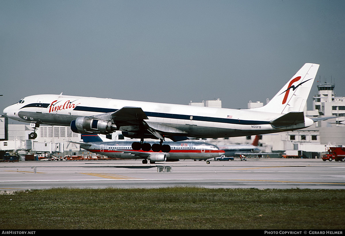 Aircraft Photo of N55FB | Douglas DC-8-55(F) | Fine Air | AirHistory.net #611393