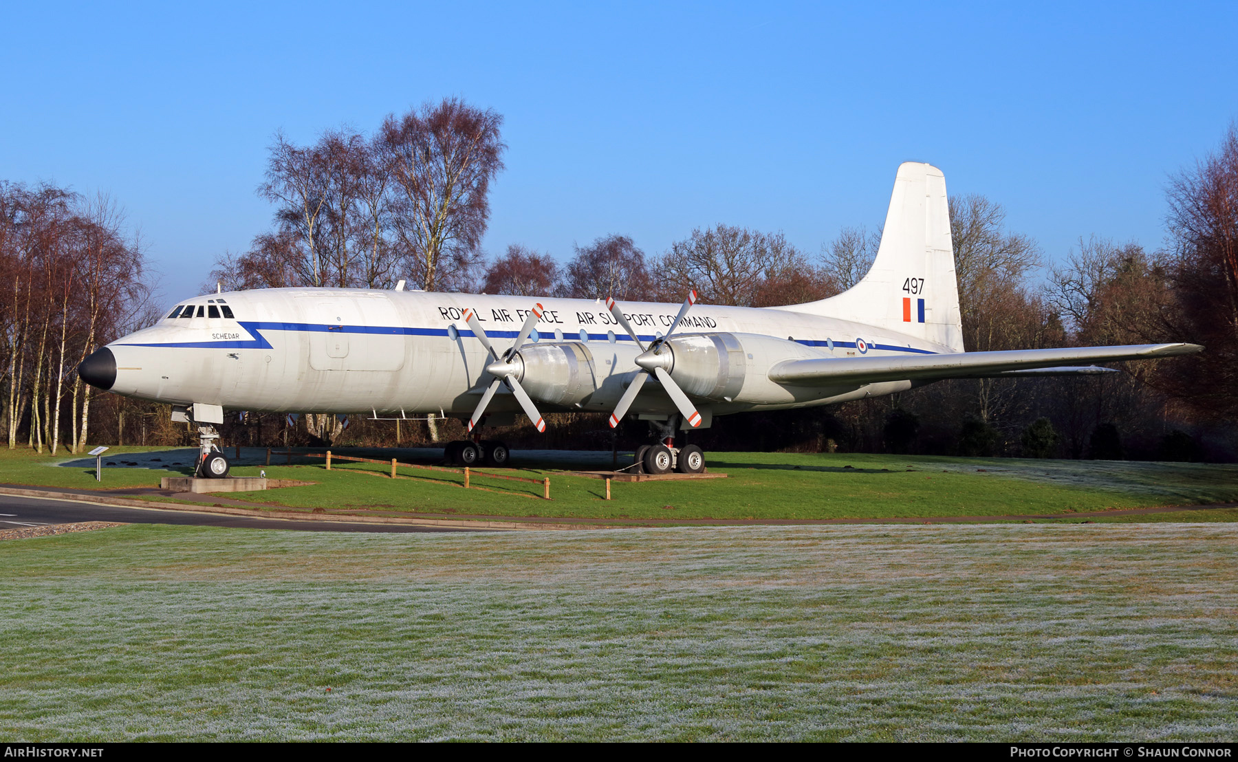 Aircraft Photo of XM497 | Bristol 175 Britannia 312F | UK - Air Force | AirHistory.net #611394