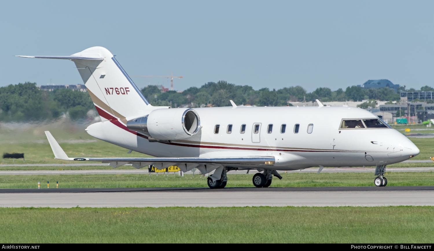 Aircraft Photo of N76QF | Bombardier Challenger 605 (CL-600-2B16) | AirHistory.net #611408
