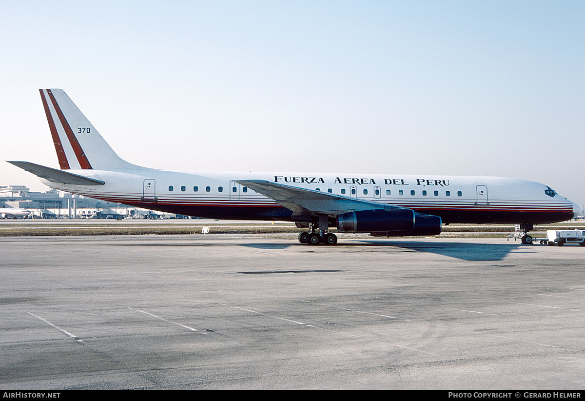 Aircraft Photo of 370 | McDonnell Douglas DC-8-62CF | Peru - Air Force | AirHistory.net #611410