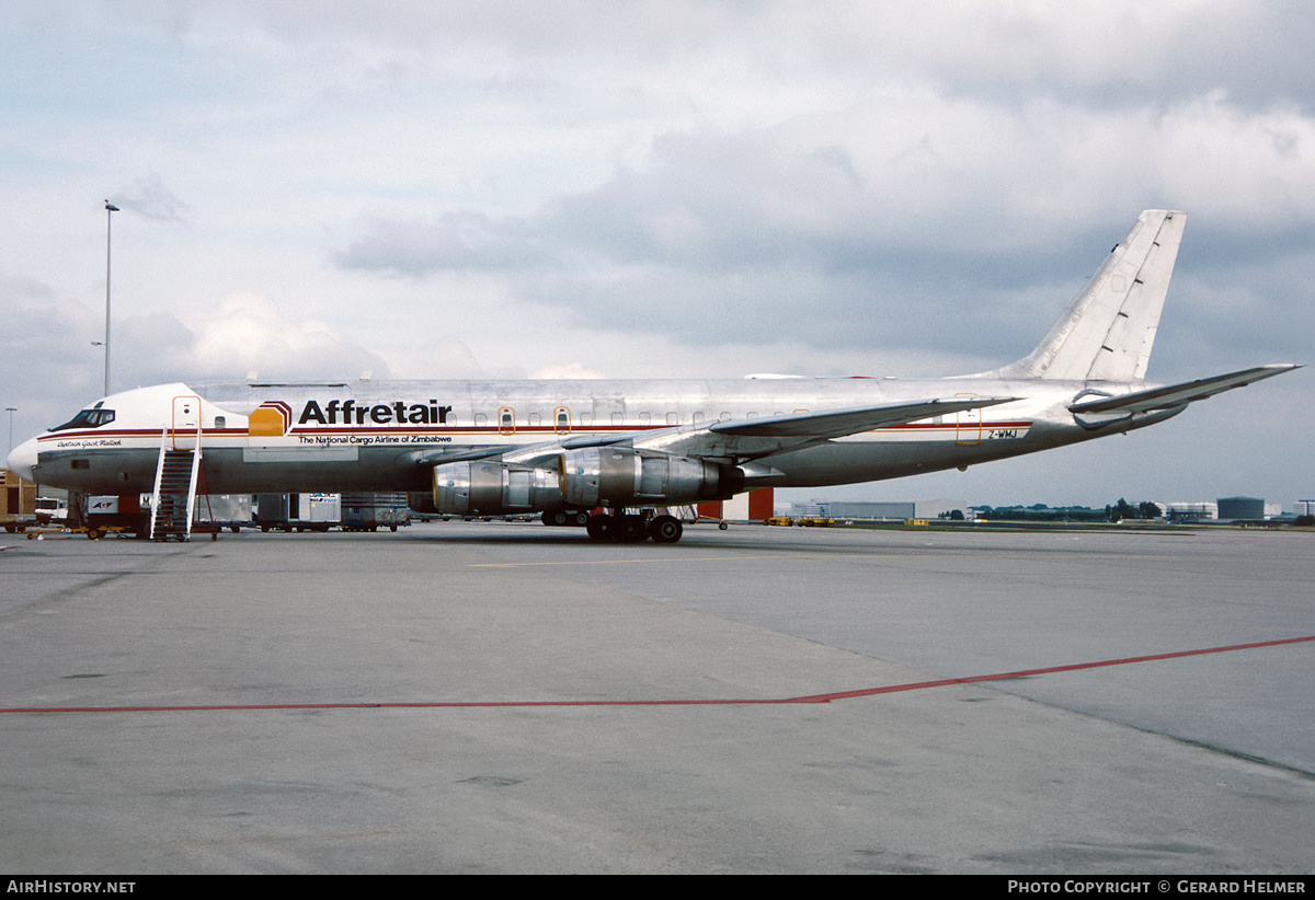 Aircraft Photo of Z-WMJ | Douglas DC-8-55F | Affretair | AirHistory.net #611411