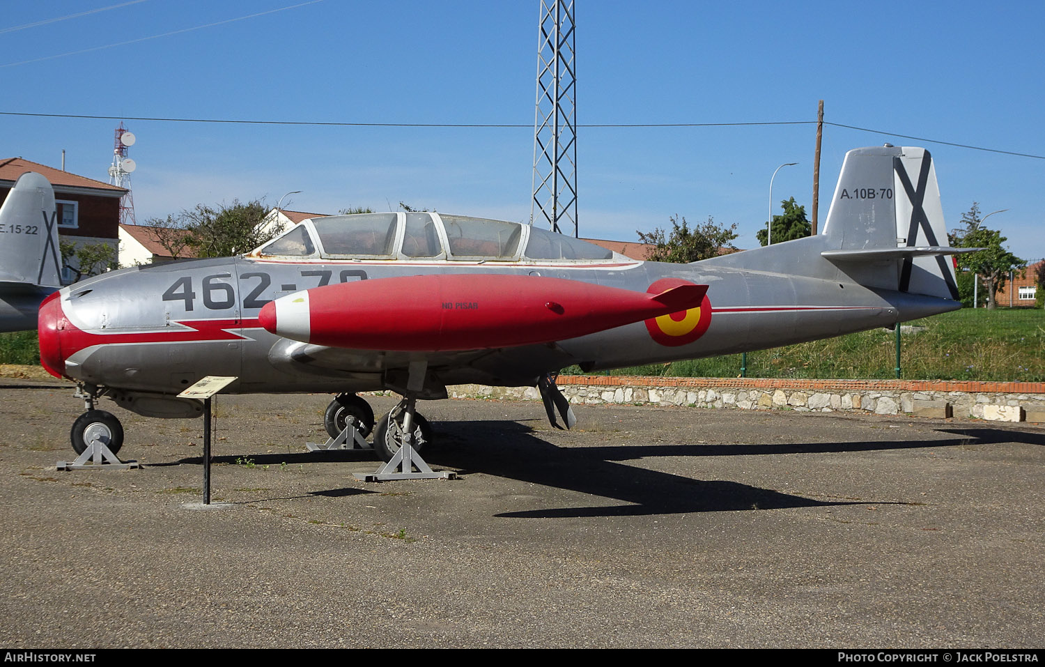 Aircraft Photo of A.10B-70 / 462-70 | Hispano HA-200D Saeta | Spain - Air Force | AirHistory.net #611412