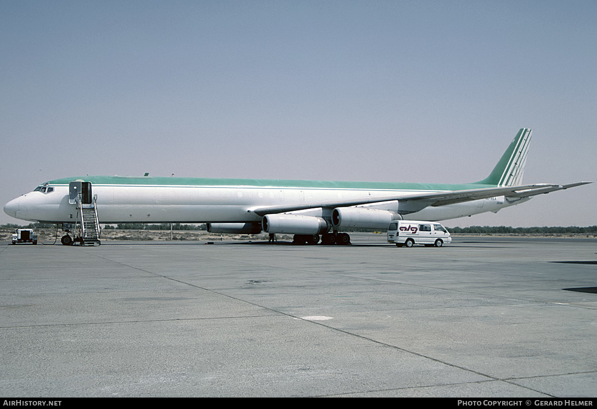 Aircraft Photo of A6-HLA | McDonnell Douglas DC-8-63(F) | AirHistory.net #611421