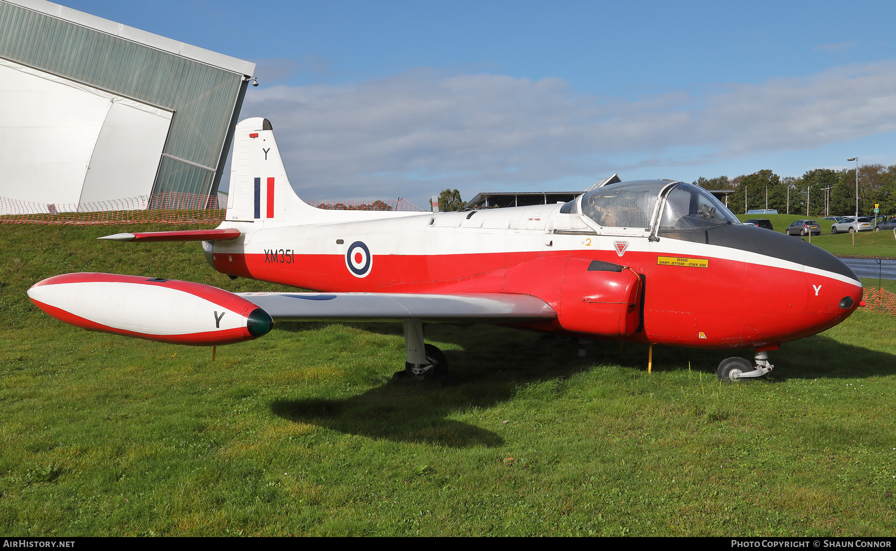 Aircraft Photo of XM351 | Hunting P.84 Jet Provost T3 | UK - Air Force | AirHistory.net #611465