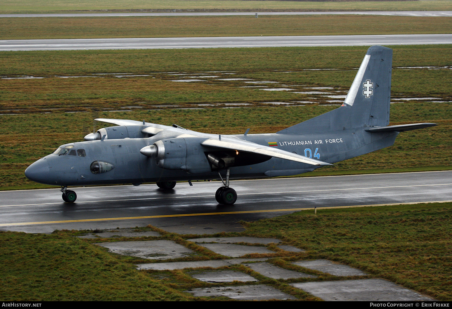Aircraft Photo of 04 | Antonov An-26B | Lithuania - Air Force | AirHistory.net #611466