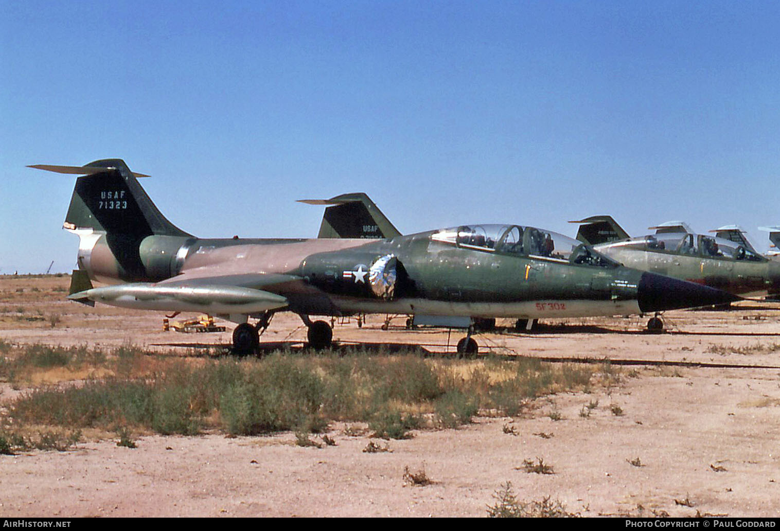 Aircraft Photo of 57-1323 / 71323 | Lockheed F-104D Starfighter | USA - Air Force | AirHistory.net #611474