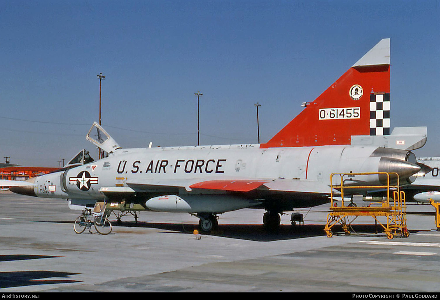 Aircraft Photo of 56-1455 / 0-61455 | Convair F-102A Delta Dagger | USA - Air Force | AirHistory.net #611480