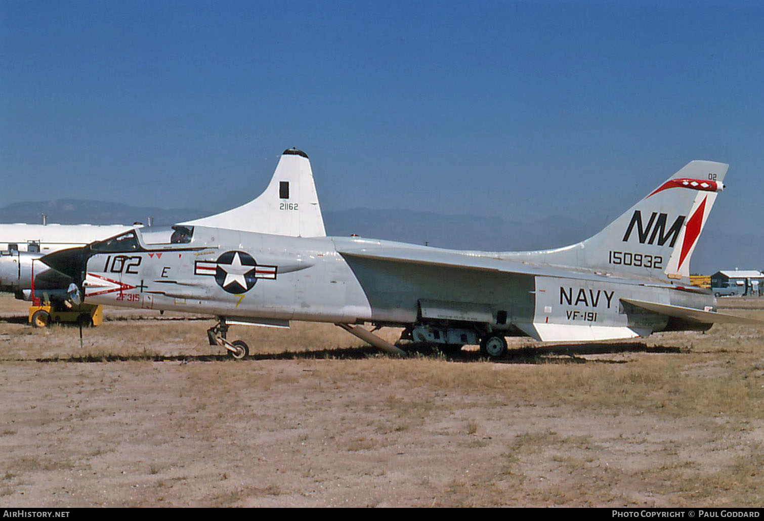 Aircraft Photo of 150932 | Vought F-8J Crusader | USA - Navy | AirHistory.net #611481