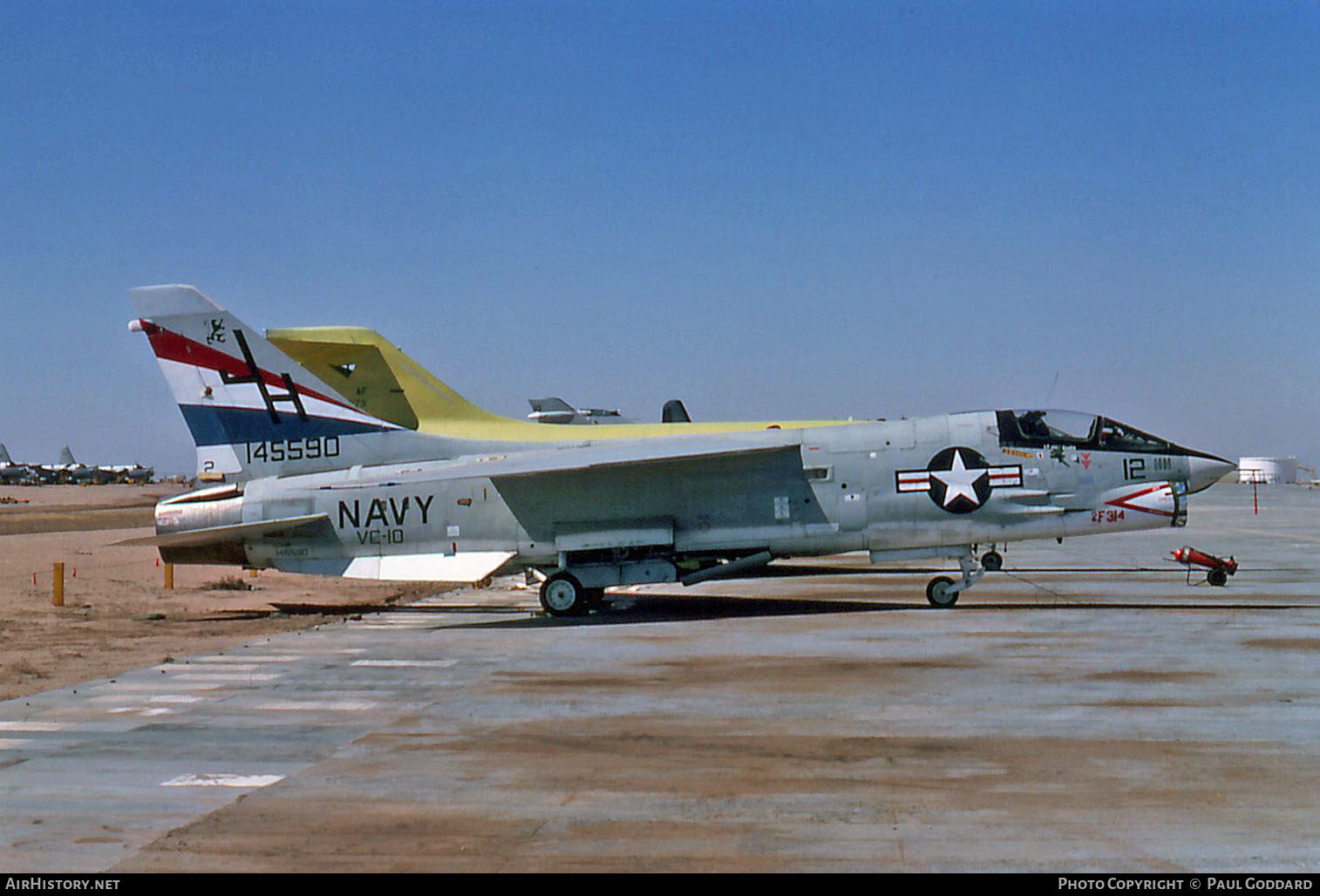 Aircraft Photo of 145590 | Vought F-8K Crusader | USA - Navy | AirHistory.net #611486