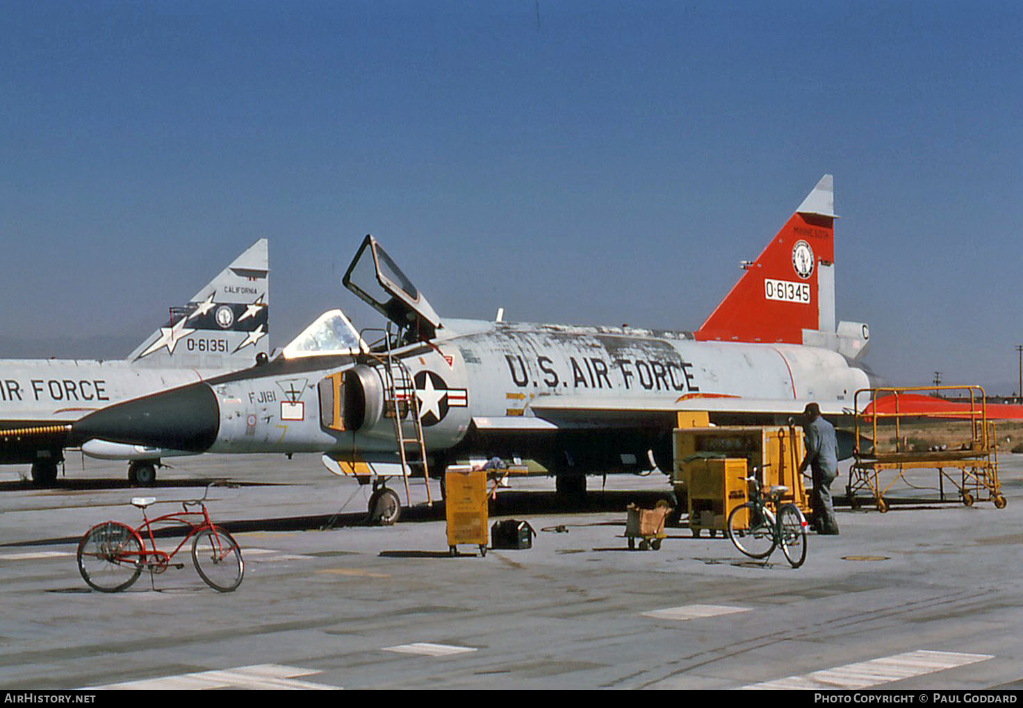 Aircraft Photo of 56-1345 / 0-61345 | Convair F-102A Delta Dagger | USA - Air Force | AirHistory.net #611488