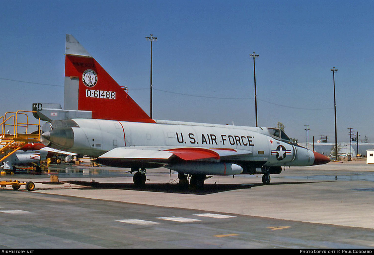 Aircraft Photo of 56-1488 / 0-61488 | Convair F-102A Delta Dagger | USA - Air Force | AirHistory.net #611491
