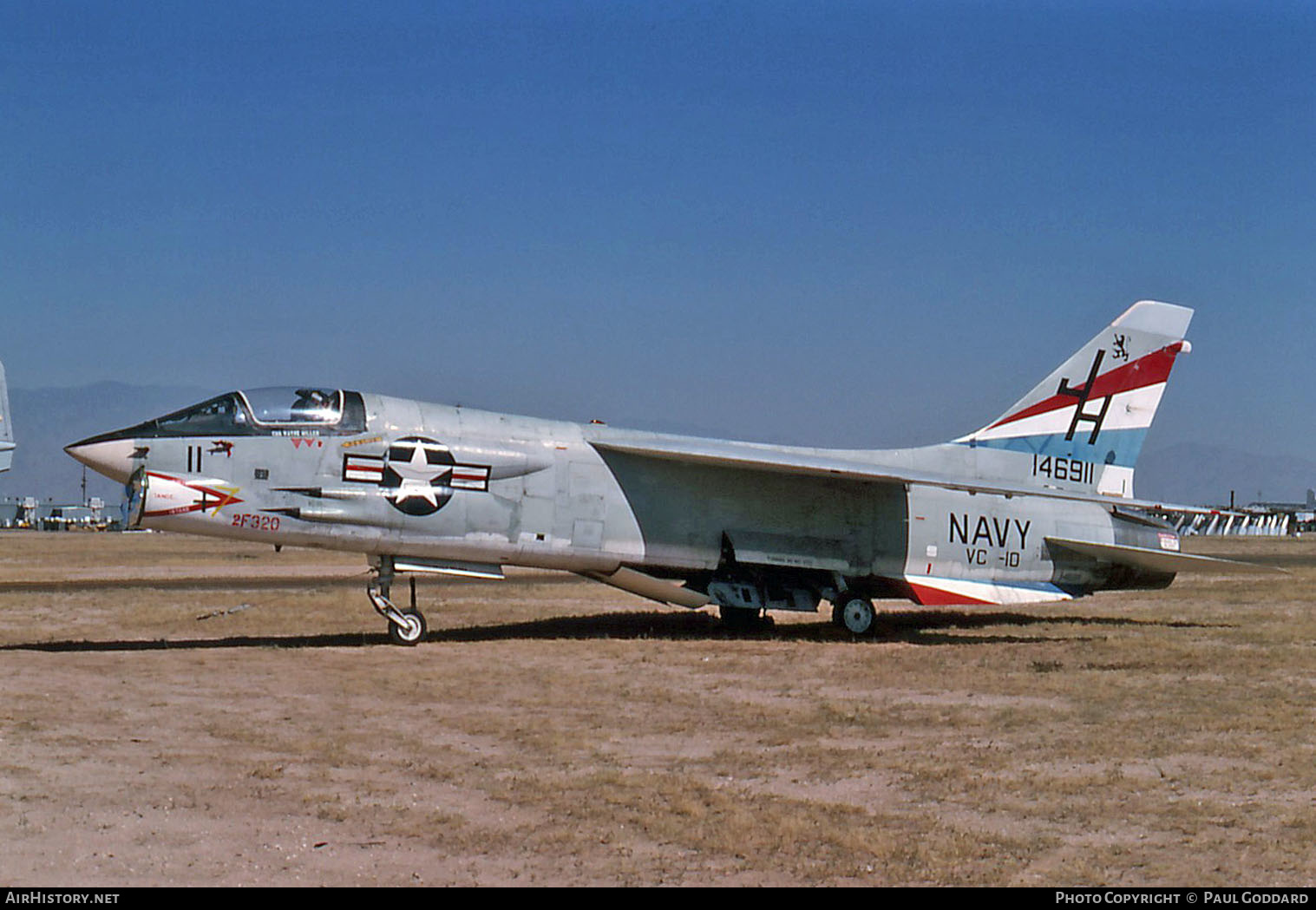 Aircraft Photo of 146911 | Vought F-8K Crusader | USA - Navy | AirHistory.net #611493