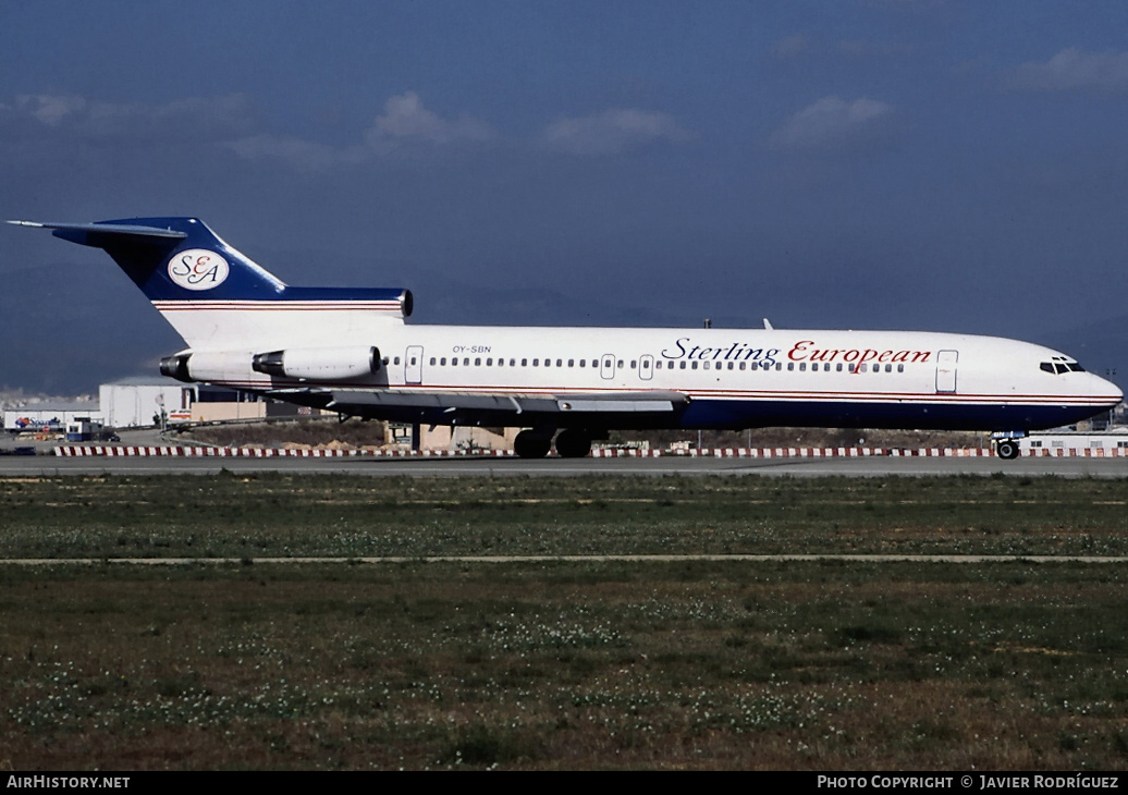 Aircraft Photo of OY-SBN | Boeing 727-2B7/Adv | Sterling European Airlines | AirHistory.net #611503