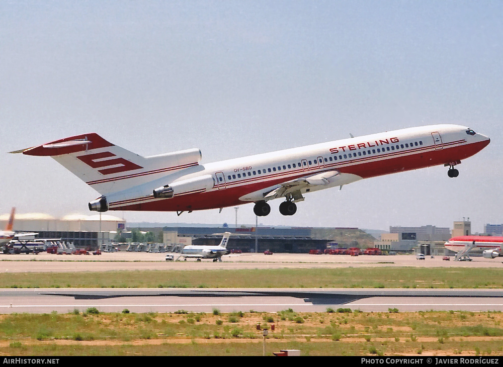 Aircraft Photo of OY-SBO | Boeing 727-2K3/Adv | Sterling Airways | AirHistory.net #611504