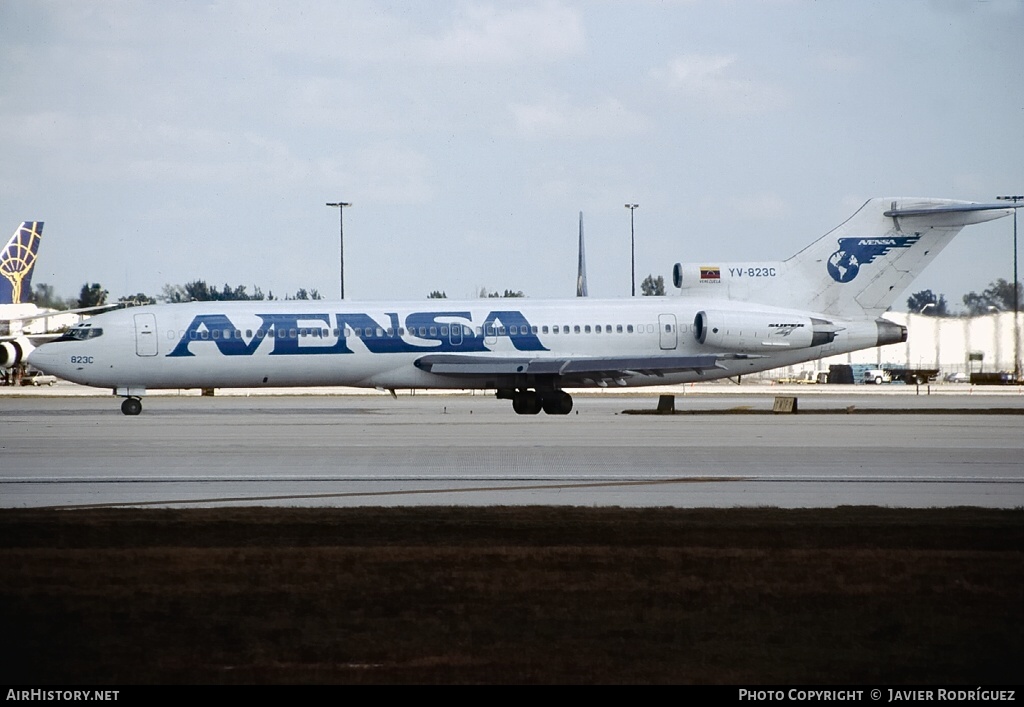 Aircraft Photo of YV-823C | Boeing 727-2D3/Adv | Avensa - Aerovías Venezolanas | AirHistory.net #611516