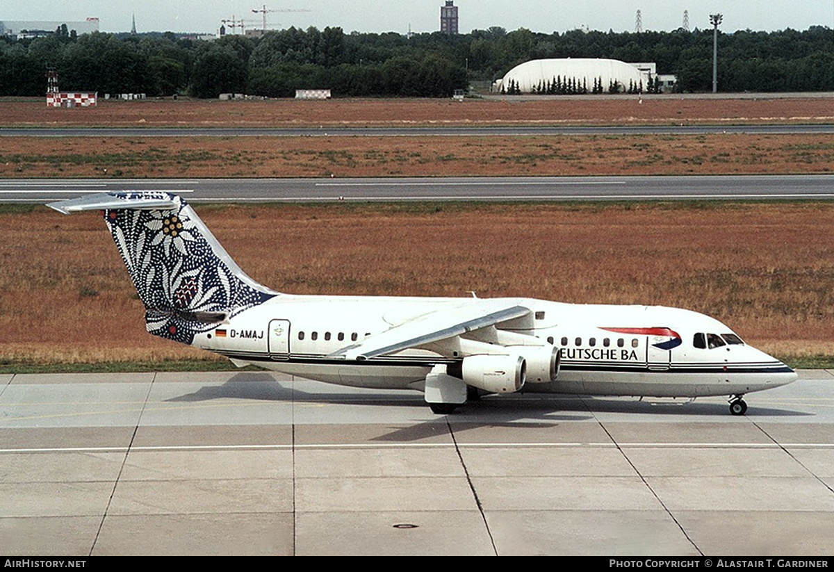 Aircraft Photo of D-AMAJ | British Aerospace BAe-146-200A | Deutsche BA | AirHistory.net #611523