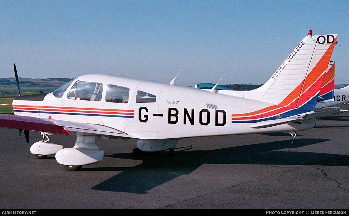 Aircraft Photo of G-BNOD | Piper PA-28-161 Warrior II | British Aerospace Flying College | AirHistory.net #611530