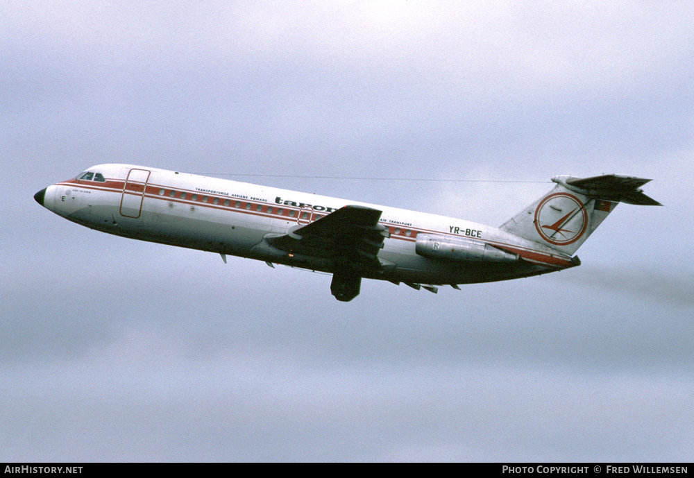 Aircraft Photo of YR-BCE | BAC 111-424EU One-Eleven | TAROM - Transporturile Aeriene Române | AirHistory.net #611549