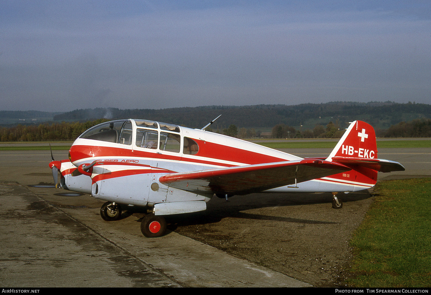 Aircraft Photo of HB-EKC | Let Ae-45S Super | AirHistory.net #611550