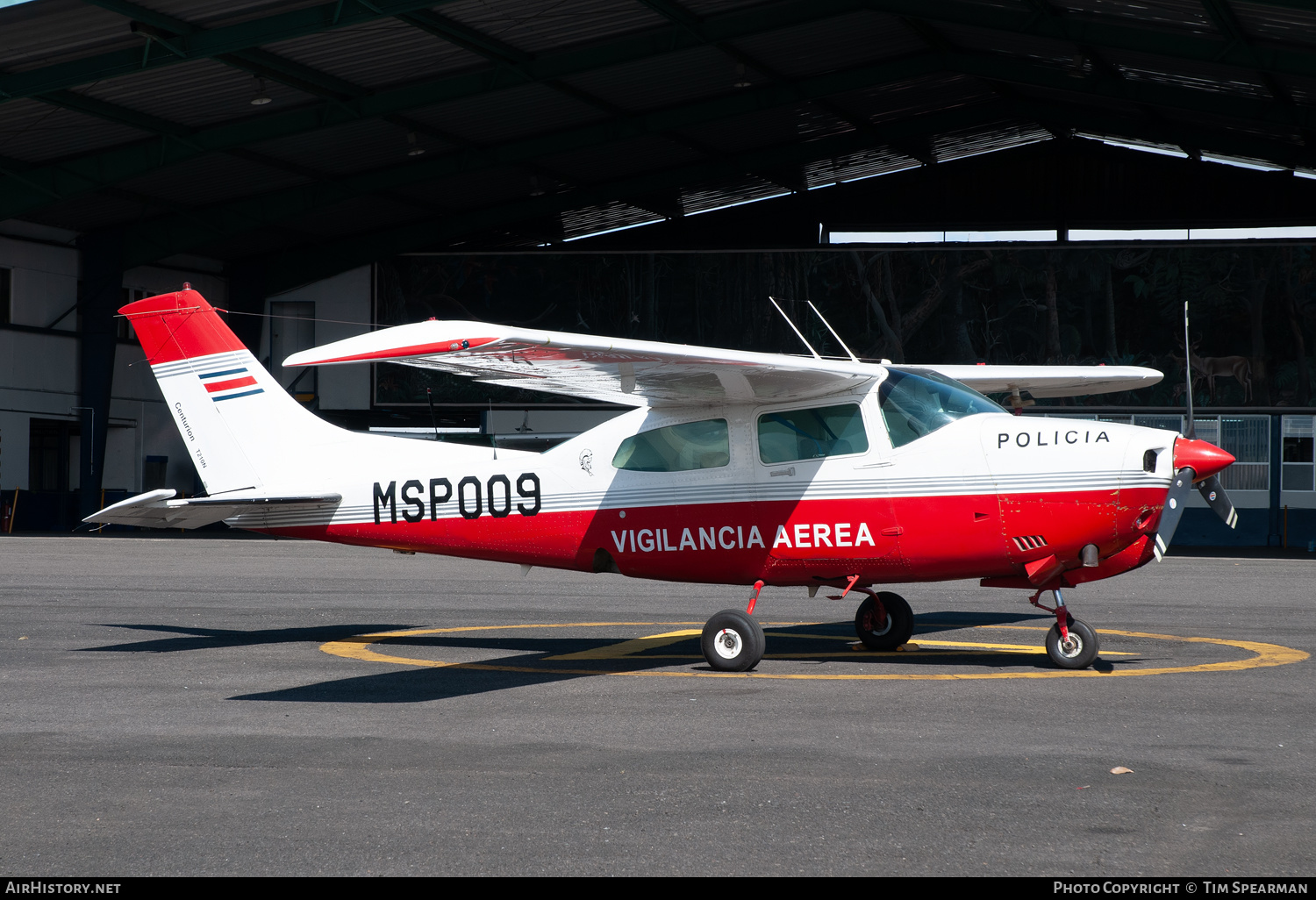 Aircraft Photo of MSP009 | Cessna T210N Turbo Centurion | Costa Rica - Seguridad Pública | AirHistory.net #611572