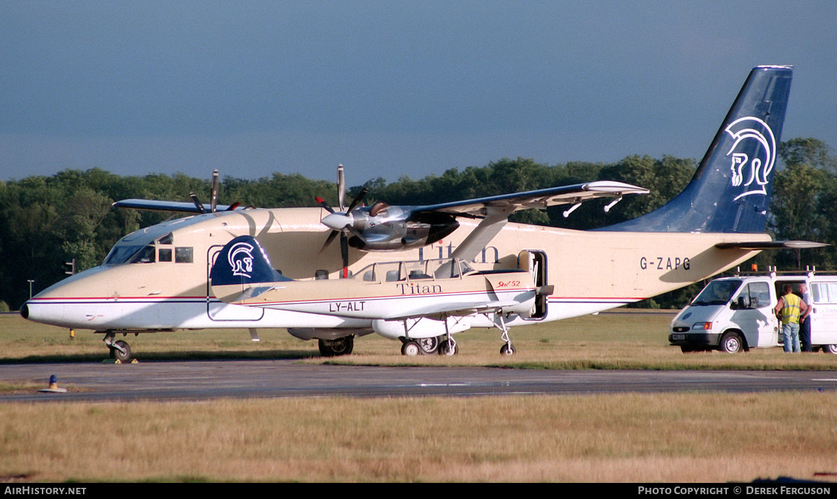 Aircraft Photo of G-ZAPG | Short 360-300 | Titan Airways | AirHistory.net #611577