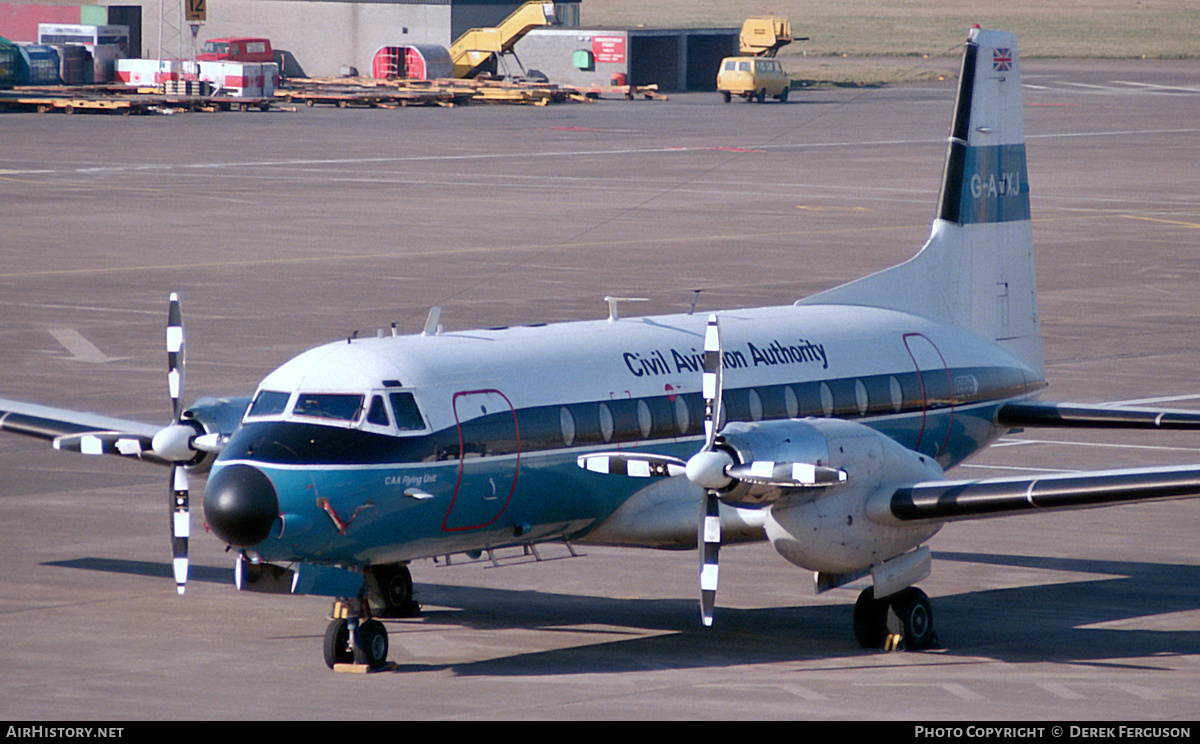 Aircraft Photo of G-AVXJ | Hawker Siddeley HS-748 Srs2/238 | Civil Aviation Authority - CAA | AirHistory.net #611586