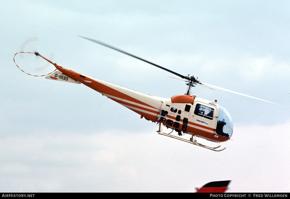 Aircraft Photo of D-HEBS | Agusta AB-47J-2 Ranger | Meravo Helicopters | AirHistory.net #611592