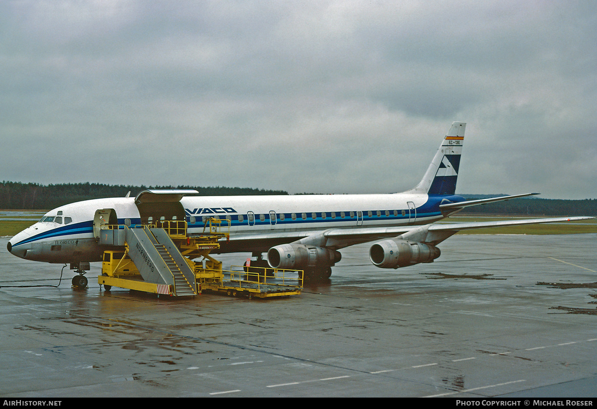 Aircraft Photo of EC-DBE | Douglas DC-8-55CF Jet Trader | Aviaco | AirHistory.net #611596