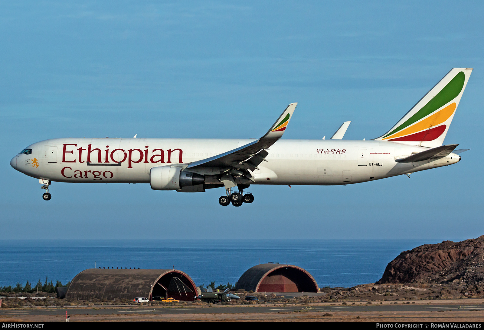 Aircraft Photo of ET-ALJ | Boeing 767-360/ER | Ethiopian Airlines Cargo | AirHistory.net #611606