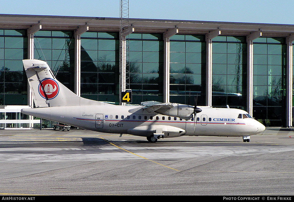 Aircraft Photo of OY-CIT | ATR ATR-42-300 | Cimber Air | AirHistory.net #611607
