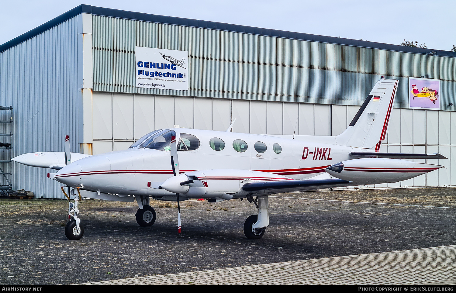 Aircraft Photo of D-IMKL | Cessna 340A | AirHistory.net #611613