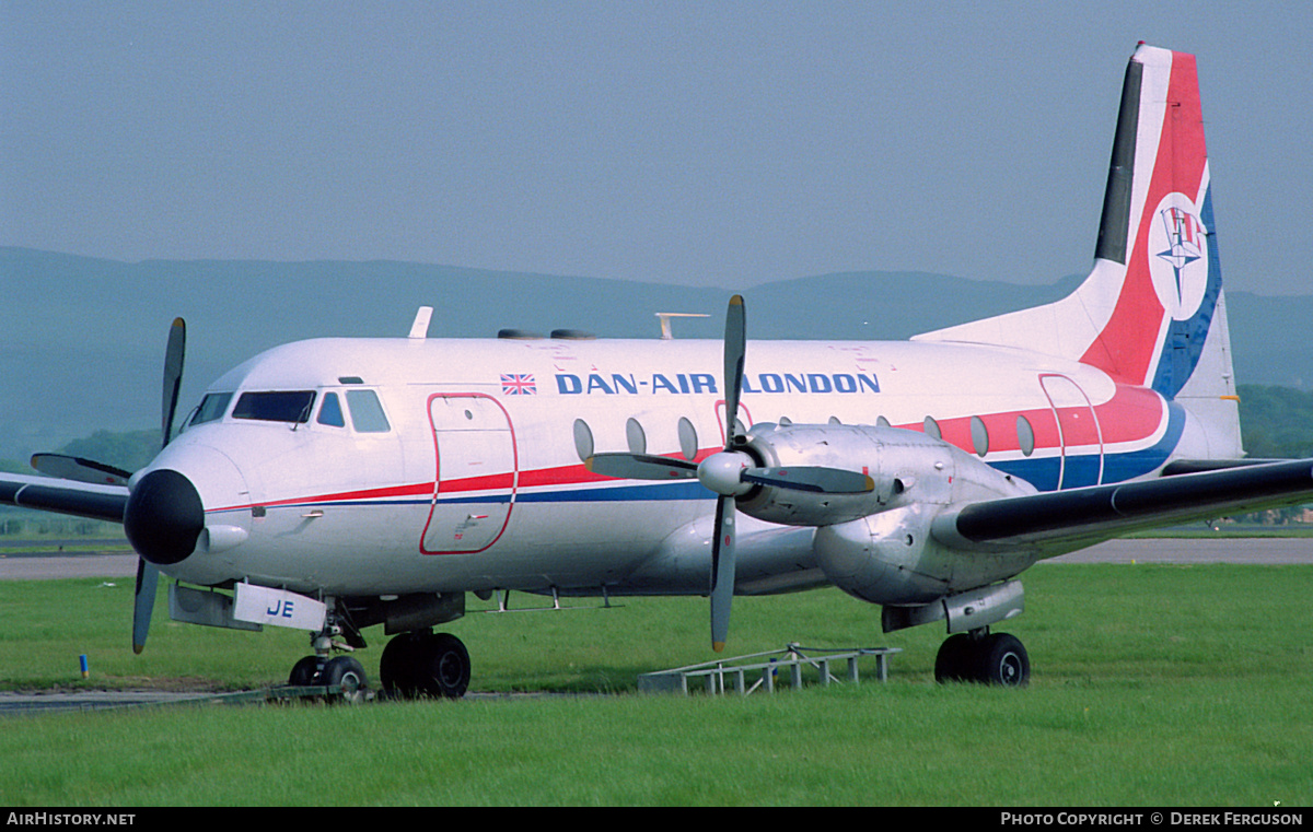 Aircraft Photo of G-BEJE | Avro 748 Srs1/105 | Dan-Air London | AirHistory.net #611617