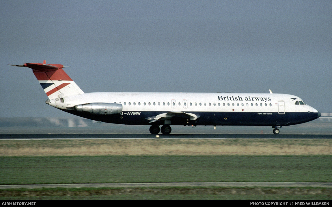 Aircraft Photo of G-AVMW | BAC 111-510ED One-Eleven | British Airways | AirHistory.net #611618