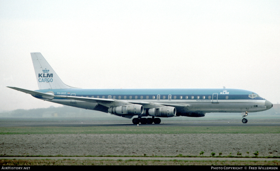 Aircraft Photo of PH-DCZ | Douglas DC-8-55CF Jet Trader | KLM - Royal Dutch Airlines Cargo | AirHistory.net #611632