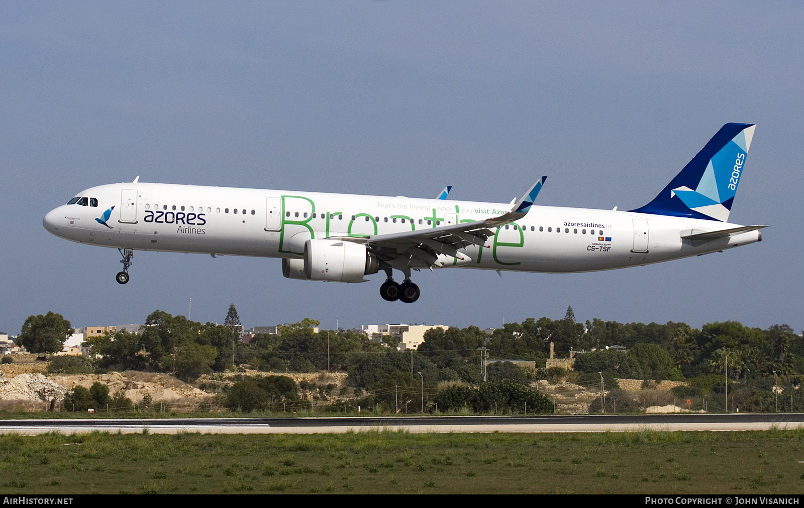 Aircraft Photo of CS-TSF | Airbus A321-253N | Azores Airlines | AirHistory.net #611638