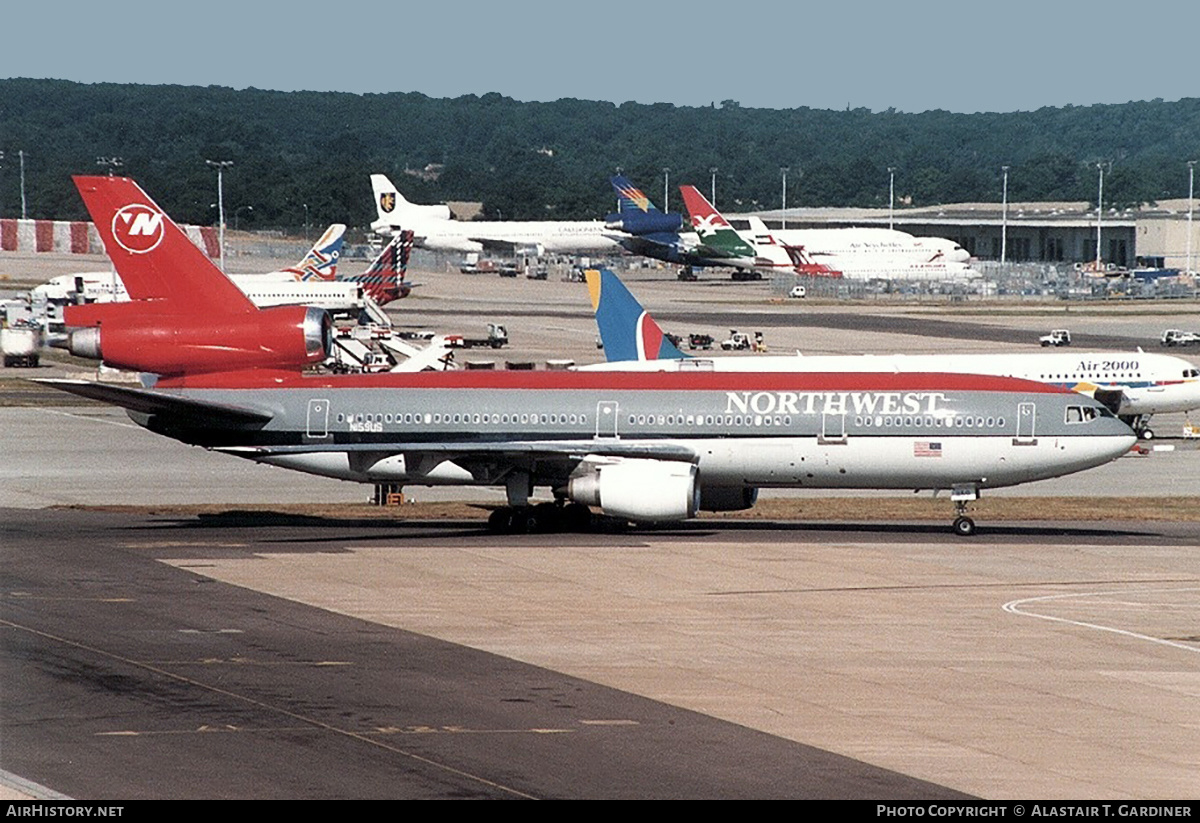 Aircraft Photo of N159US | McDonnell Douglas DC-10-40 | Northwest Airlines | AirHistory.net #611641