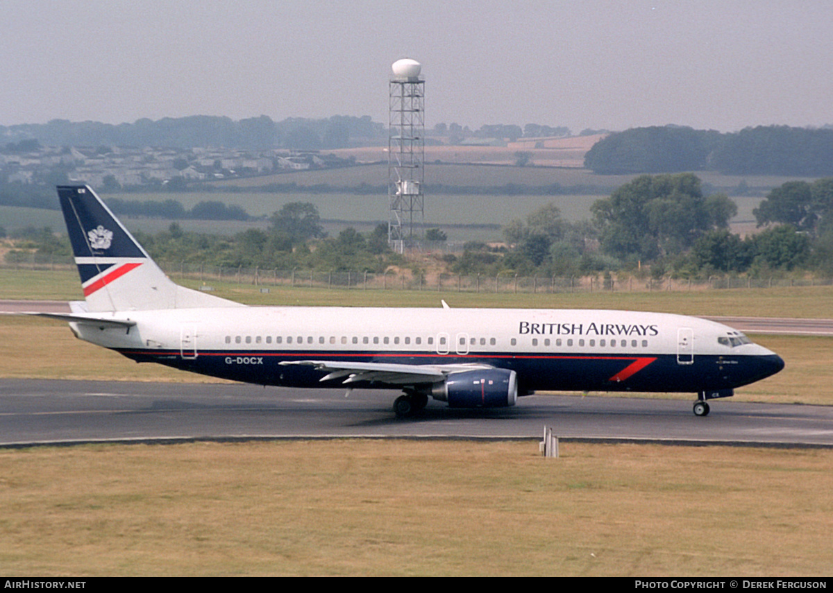 Aircraft Photo of G-DOCX | Boeing 737-436 | British Airways | AirHistory.net #611644