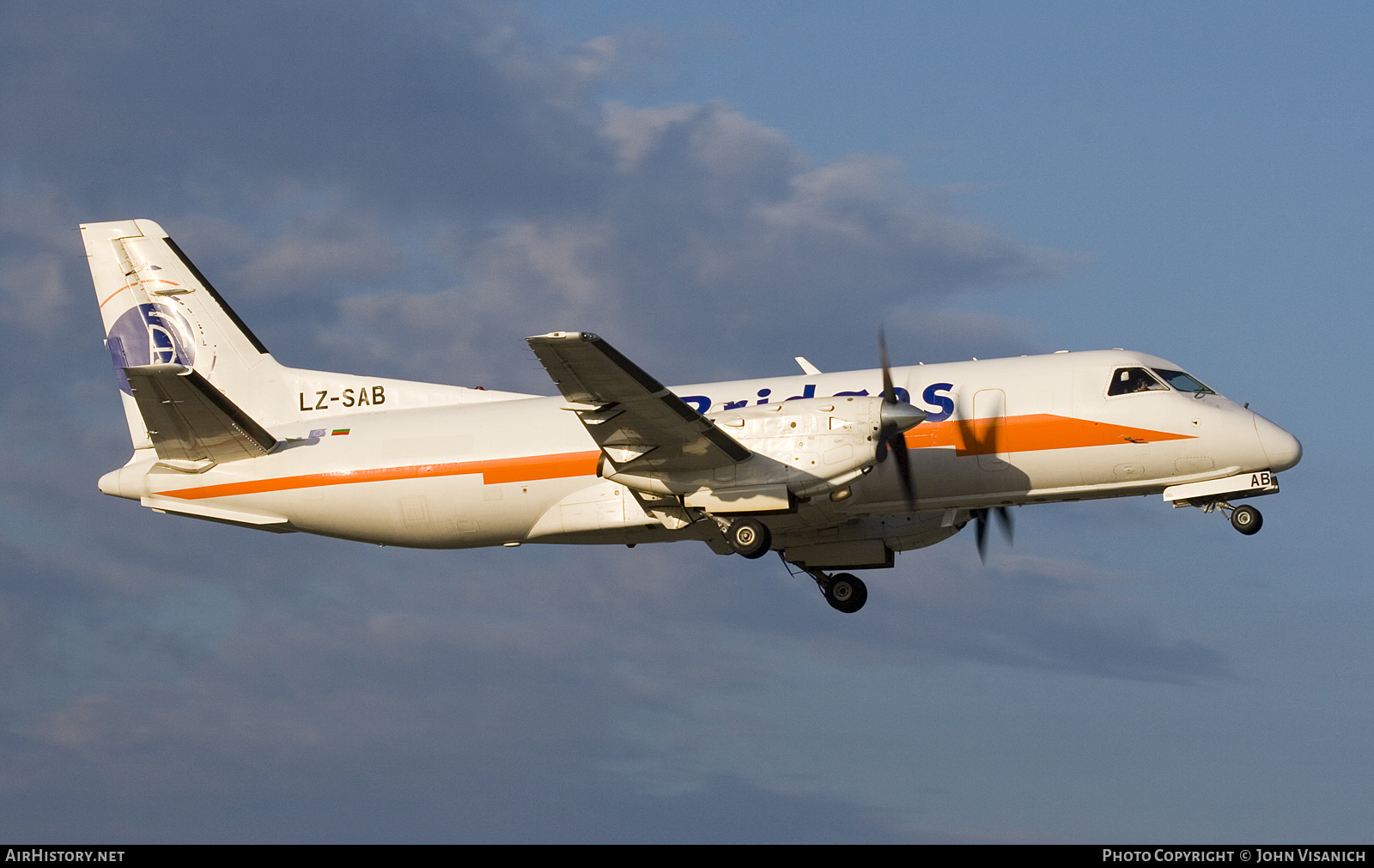 Aircraft Photo of LZ-SAB | Saab 340A/F | Bridges | AirHistory.net #611659