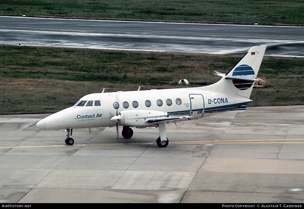 Aircraft Photo of D-CONA | British Aerospace BAe-3103 Jetstream 31 | Contact Air Interregional | AirHistory.net #611660