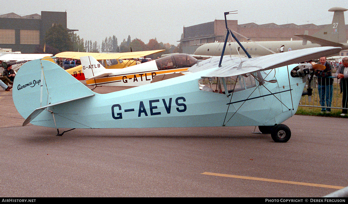 Aircraft Photo of G-AEVS | Aeronca 100 | AirHistory.net #611672