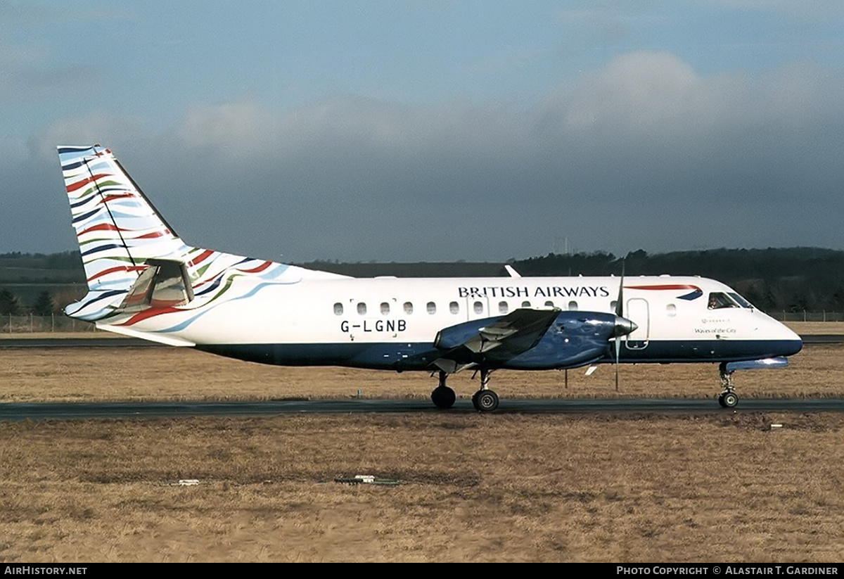 Aircraft Photo of G-LGNB | Saab 340B | British Airways | AirHistory.net #611673