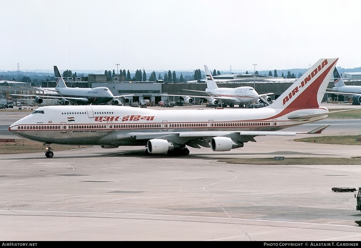 Aircraft Photo of VT-ESP | Boeing 747-437 | Air India | AirHistory.net #611676