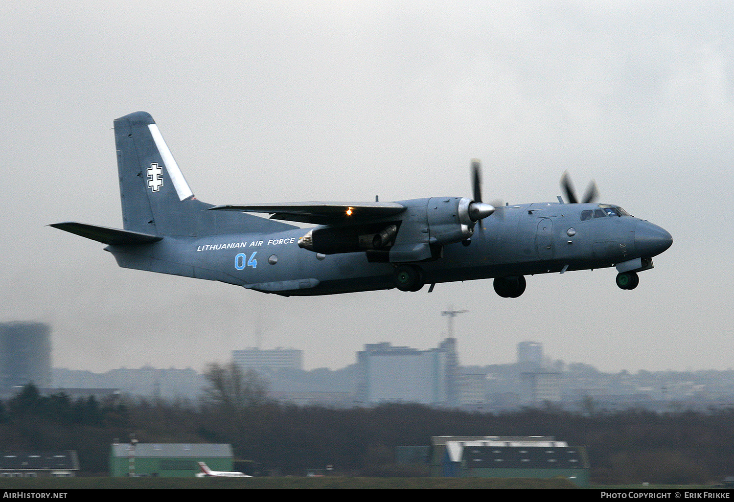 Aircraft Photo of 04 | Antonov An-26B | Lithuania - Air Force | AirHistory.net #611678