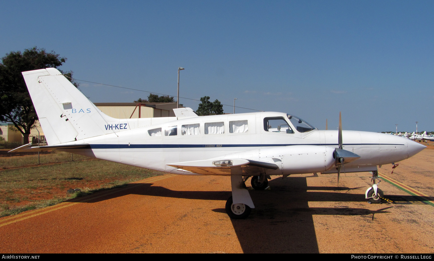 Aircraft Photo of VH-KEZ | Cessna 402C | BAS - Broome Air Services | AirHistory.net #611687