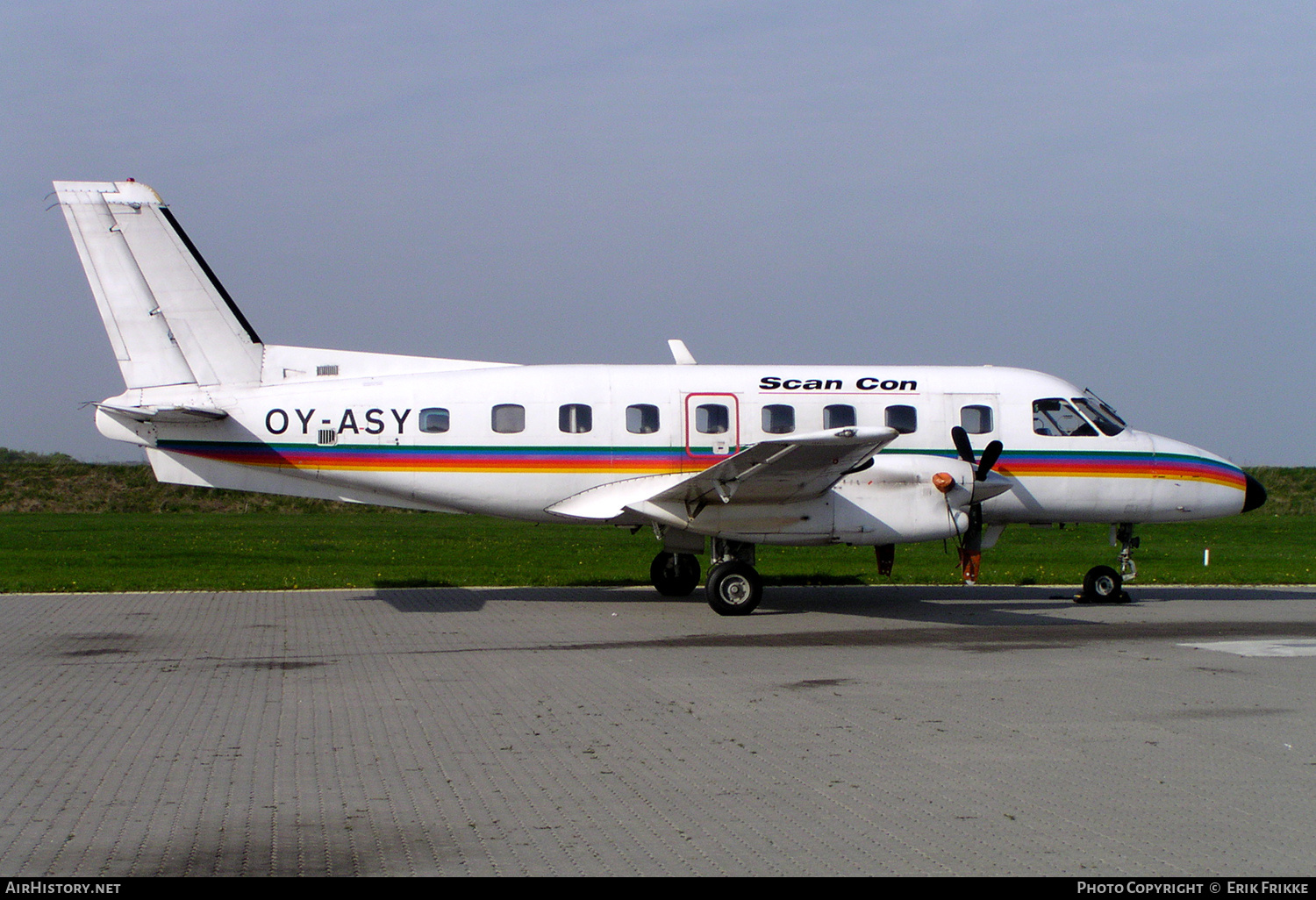 Aircraft Photo of OY-ASY | Embraer EMB-110P1 Bandeirante | Scan Con | AirHistory.net #611689